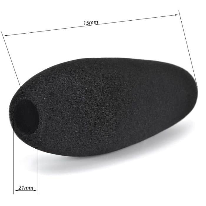 Windshield Sponge Cover Foam Windscreen, For Zoom SGH-6 Mic Capsule, For Zoom H4n Pro Recorder, For Zoom H5/H6/H8/XYH-6/XYH-5 – Bild 5