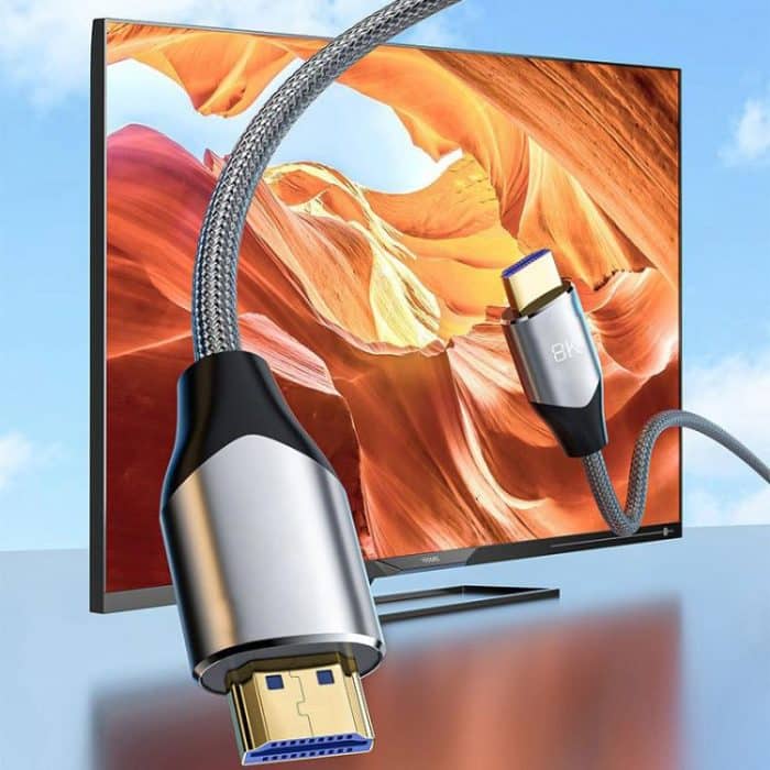 VegGieg W-H4 8K HDMI 2.1 Cable TV Set-Top Box Computer Connection Monitor Projector Video HD Cable, 1m, 1.5m, 2m, 3m, 5m – Bild 2