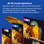 VegGieg W-H4 8K HDMI 2.1 Cable TV Set-Top Box Computer Connection Monitor Projector Video HD Cable, 1m, 1.5m, 2m, 3m, 5m – Bild 7