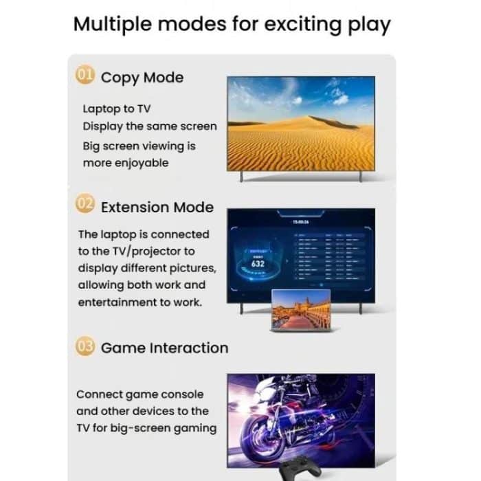 VegGieg V-H301 HDMI 2.0 HD Cable 4K 60Hz TV Set-Top Box Computer Monitor Projection Video Cable, 1.5M, 2M, 3M, 5M, 10M, 15M, 20M – Bild 8