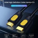 VegGieg HHI HDMI 2.0 HD Cable 4K 60Hz Television Computer Monitor Projector Video Connection Cable, 1M, 1.5M, 2M, 3M, 5M, 8M, 10M, 12M, 15M, 20M – Bild 2