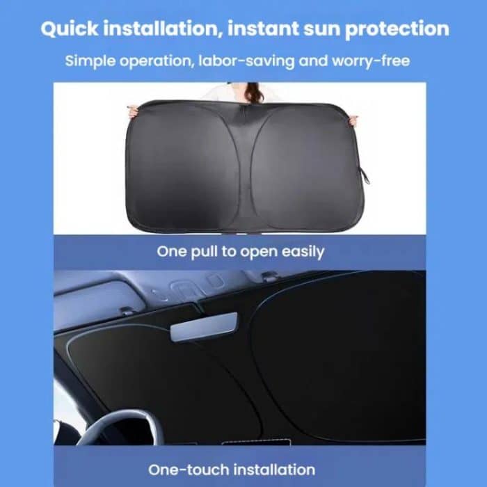 SUITU ST-4024L Car Front Windshield Sunshade Sunscreen Heat Insulation Visor, ST-4024L – Bild 6