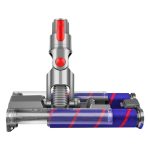 Für Dyson V7/V8/V10/V11/V15 Doppelrollen-Bodenbürste aus weichem Samt mit LED-Stauberkennung – Bild 4