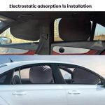 SUITU ST-2414 Car Vinyl Static Film Adsorption Sunshade Sunscreen Heat Insulation Sunblinds, ST-2414 – Bild 2