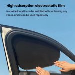 SUITU ST-2414 Car Vinyl Static Film Adsorption Sunshade Sunscreen Heat Insulation Sunblinds, ST-2414 – Bild 5