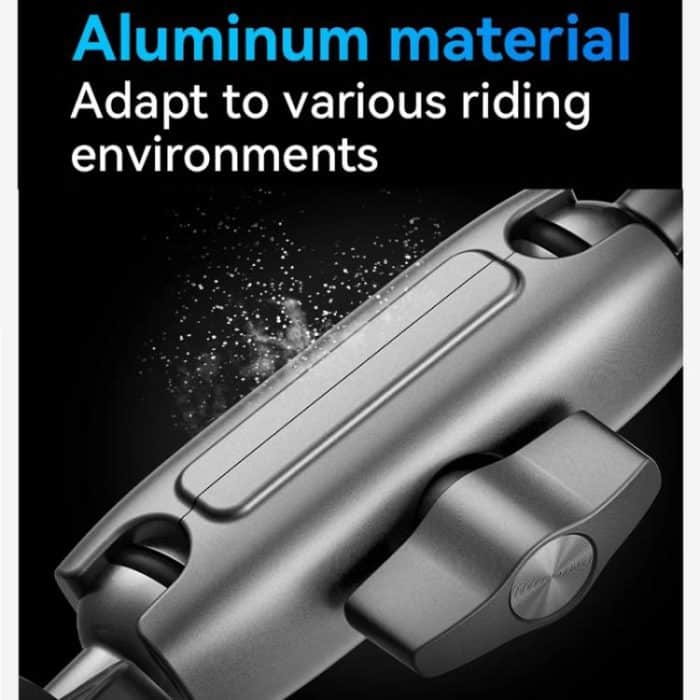 TELESIN Camera Double Clip Crab Clamp 360 Rotating Motorcycle Bicycle Handlebar Mount, Double Clip – Bild 6