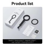 TELESIN Mobile Phone Magnetic Stand Two Claw Adapter Compatible with Chest Strap, Backpack Clip, Neck Mount, Phone Magnetic Stand – Bild 12