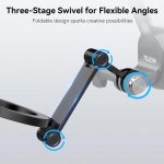 TELESIN Mobile Phone Magnetic Stand Two Claw Adapter Compatible with Chest Strap, Backpack Clip, Neck Mount, Phone Magnetic Stand – Bild 5