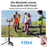 TELESIN 1.3m Magnetic Selfie Stick Tripod Phone Stand for Outdoor Vlog & Live Streaming with Bluetooth Remote – Bild 6