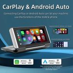 6.86 Inch Foldable Portable Bluetooth Car MP5 Player With MirrorLink/CarPlay/Android Auto Support, B5370, B5370+4LEDs Reversing Camera, B5370+8LEDs Reversing Camera, B5370+12LEDs Reversing Camera – Bild 5