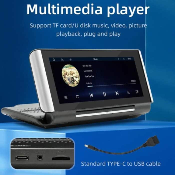 6.86 Inch Foldable Portable Bluetooth Car MP5 Player With MirrorLink/CarPlay/Android Auto Support, B5370, B5370+4LEDs Reversing Camera, B5370+8LEDs Reversing Camera, B5370+12LEDs Reversing Camera – Bild 9