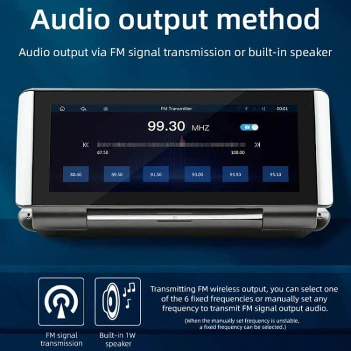 6.86 Inch Foldable Portable Bluetooth Car MP5 Player With MirrorLink/CarPlay/Android Auto Support, B5370, B5370+4LEDs Reversing Camera, B5370+8LEDs Reversing Camera, B5370+12LEDs Reversing Camera – Bild 10