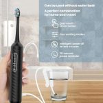 3-in-1 Electric Toothbrush, Water Flosser & Oral Irrigator with 180mL Detachable Tank – Bild 6