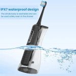 3-in-1 Electric Toothbrush, Water Flosser & Oral Irrigator with 180mL Detachable Tank – Bild 9