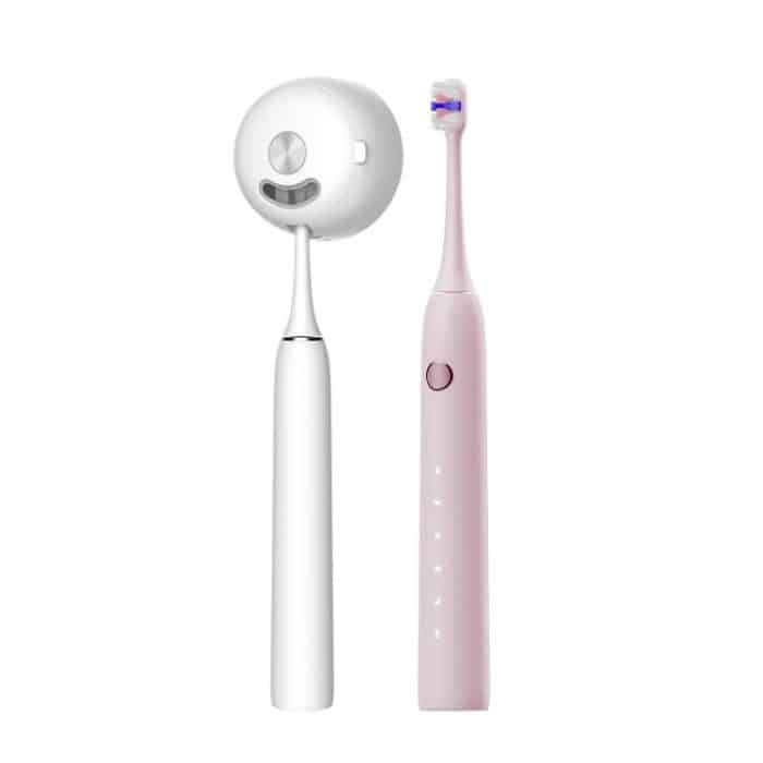 Rechargeable Sonic Electric Toothbrush for Adults with Custom Mode, Antibacterial Brush Heads, Smart Timer, Sterilization White, Sterilization Light Purple, Standard White, Standard Light Purple – Bild 2