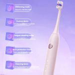 Rechargeable Sonic Electric Toothbrush for Adults with Custom Mode, Antibacterial Brush Heads, Smart Timer, Sterilization White, Sterilization Light Purple, Standard White, Standard Light Purple – Bild 7