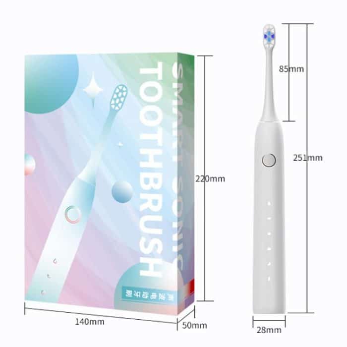 Rechargeable Sonic Electric Toothbrush for Adults with Custom Mode, Antibacterial Brush Heads, Smart Timer, Sterilization White, Sterilization Light Purple, Standard White, Standard Light Purple – Bild 10