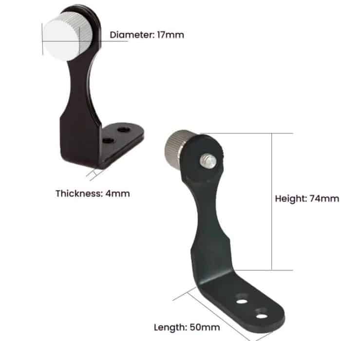 Binoculars Tripod Adapter L-Shaped Metal Mount Connector for Photography, Stabilizing Binocular – Bild 6