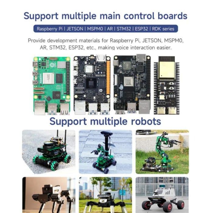 Yahboom Intelligent Voice Interaction Module unterstützt benutzerdefinierte Befehlswörter CI1302-Chip – Bild 9