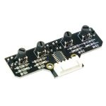 Yahboom 4 Channel Infrared Tracking Sensor Module For Smart Car Robot, Module, Module+ 6Pin Cable, With 6Pin Cable+16mm Copper Column, With 6Pin Cable+23mm Copper Column, Module+DuPont Cable, With DuPont Cable+16mm Copper Column...