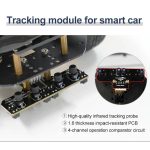 Yahboom 4 Channel Infrared Tracking Sensor Module For Smart Car Robot, Module, Module+ 6Pin Cable, With 6Pin Cable+16mm Copper Column, With 6Pin Cable+23mm Copper Column, Module+DuPont Cable, With DuPont Cable+16mm Copper Column... – Bild 6