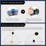 Yahboom 4 Channel Infrared Tracking Sensor Module For Smart Car Robot, Module, Module+ 6Pin Cable, With 6Pin Cable+16mm Copper Column, With 6Pin Cable+23mm Copper Column, Module+DuPont Cable, With DuPont Cable+16mm Copper Column... – Bild 9