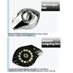 Baitcasting Fishing Reel 6.3:1 Gear Ratio with Magnetic Brake System, 12-Setting Adjustable, YUMOSH EQM201 Left Hand, YUMOSH EQM200 Right Hand – Bild 7