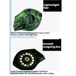 Baitcasting Fishing Reel 6.3:1 Gear Ratio With Magnetic Brake System, 12-Setting Adjustable, YUMOSH EQC201 Left Hand, YUMOSH EQC200 Right Hand – Bild 6