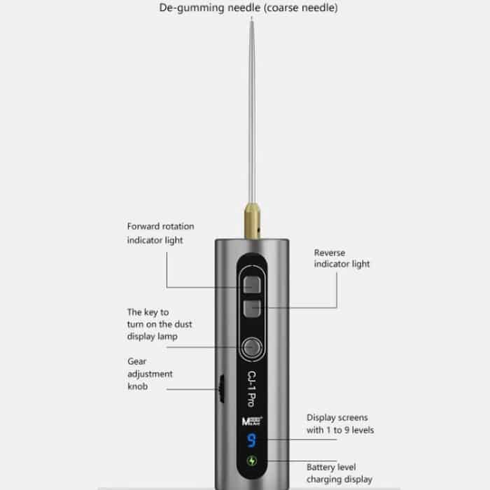 Electric Glue Remover Cutting Grinding Machine Phone Repair Screen Glue Removal Stick, CJ-1Pro – Bild 5