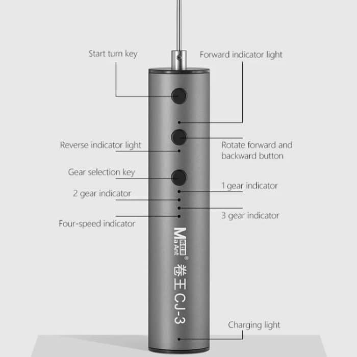 Electric Glue Remover Cutting Grinding Machine Mobile Phone Repair Screen Glue Removal Stick, CJ-3 – Bild 4