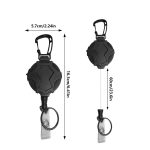 Hangable Climbing Buckle Retractable Anti-Loss Outdoor Climbing Pull Buckle, Hangable – Bild 2