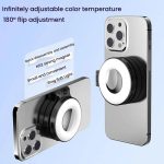 HEPAIL AC74 Magsafe Magnetic Smartphone Light Portable Handheld Selfie Light – Bild 2