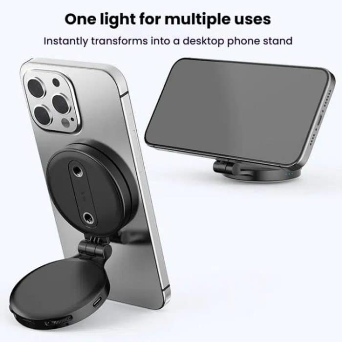 HEPAIL AC74 Magsafe Magnetic Smartphone Light Portable Handheld Selfie Light – Bild 9