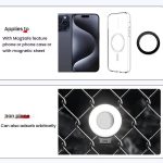 HEPAIL AC74 Magsafe Magnetic Smartphone Light Portable Handheld Selfie Light – Bild 10