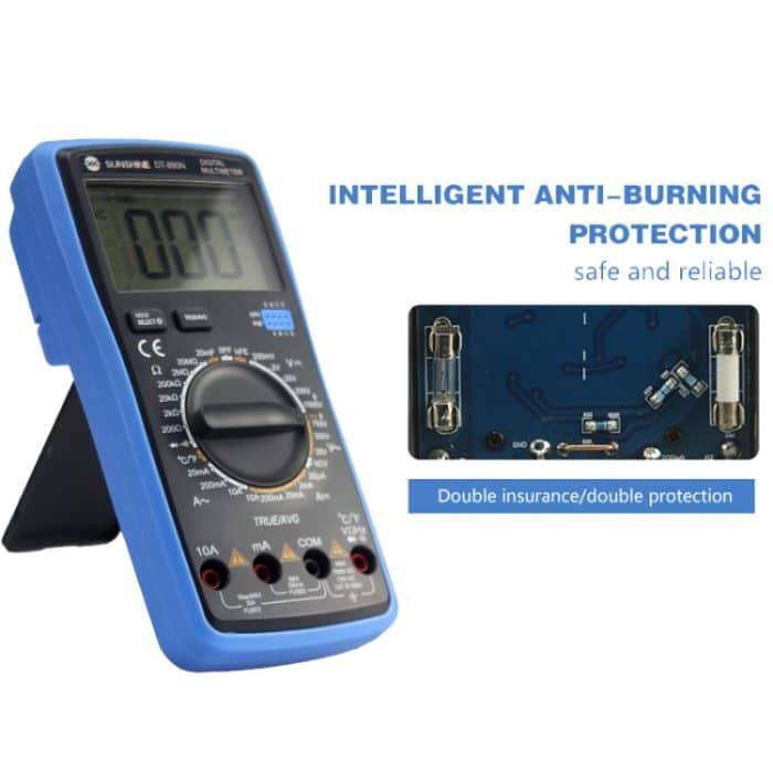 High-precision Digital Multimeter Portable Repair Meter With Burn Protection, DT-890N – Bild 7