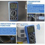 High-precision Digital Multimeter Portable Repair Meter With Burn Protection, DT-890N – Bild 9