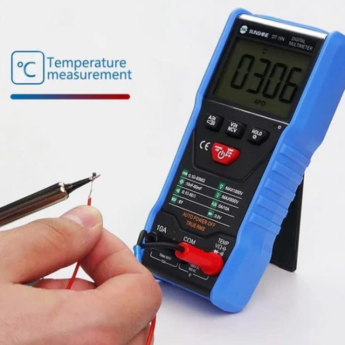 Mini Smart Digital Multimeter With LCD Display Repair Tool Tester, DT-19N – Bild 6