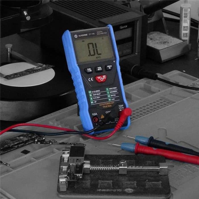 Mini Smart Digital Multimeter With LCD Display Repair Tool Tester, DT-19N – Bild 9