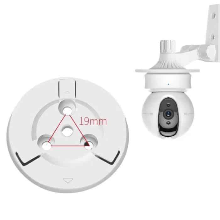 TBD0606086301A.jpg 5pcs /Pack 54mm Round Base Mount Bracket for EZVIZ Security Cameras, White – Bild 1