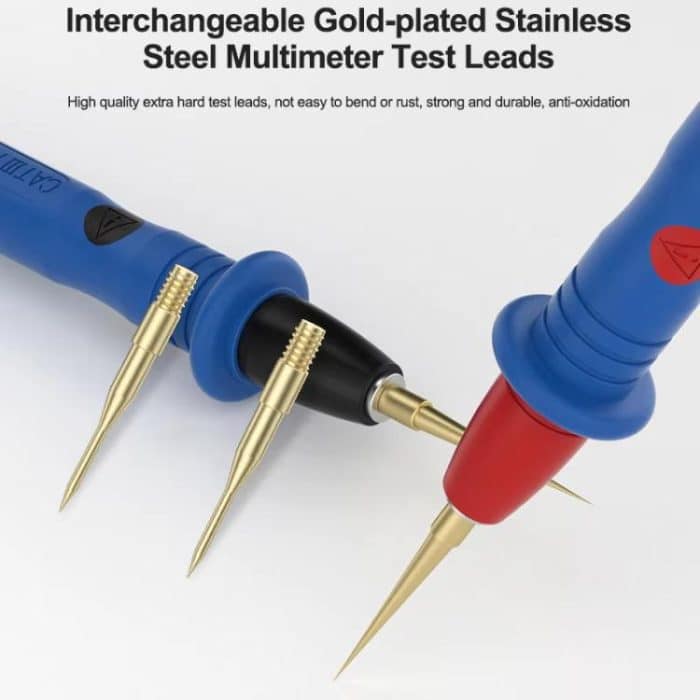 Replaceable Stainless Steel Probe Tips Soft Silicone Multimeter Probe Tips, SS-024B – Bild 5