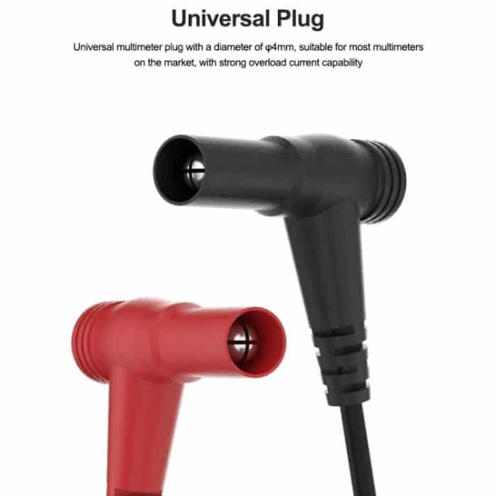 Replaceable Stainless Steel Probe Tips Soft Silicone Multimeter Probe Tips, SS-024B – Bild 8