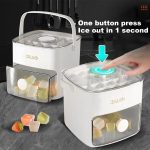 Kacheeg 2-In-1 Double Layer Ice Cube Tray With Storage Container Easy Push Release Mold – Bild 3