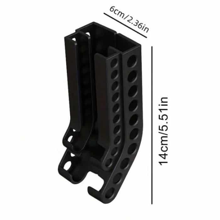 An der Wand montierter Batterie-Organizer für 10 AA- und 10 AAA-Batterien. Platzsparendes Batterie-Aufbewahrungsregal – Bild 7