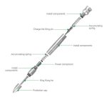 Mobile Phone Glass Back Cover Blasting Pen Camera Lens Screen Removal Frame Screen Breaker, RL-066B – Bild 3