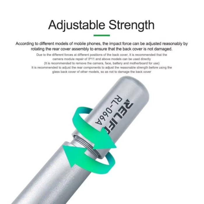 Repairing Mobile Phone Back Cover Glass Explosion Pen Disassembling Lens Frame Diamond Pen, RL-066A – Bild 4