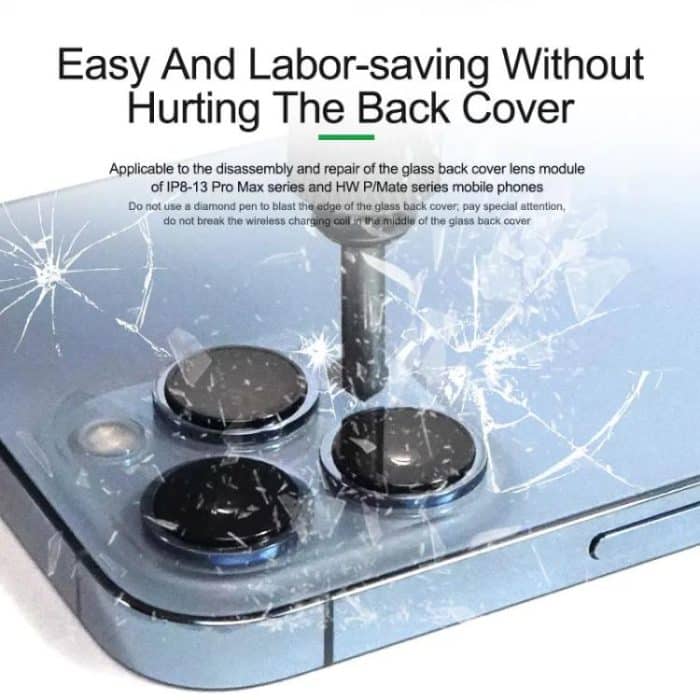 Repairing Mobile Phone Back Cover Glass Explosion Pen Disassembling Lens Frame Diamond Pen, RL-066A – Bild 7