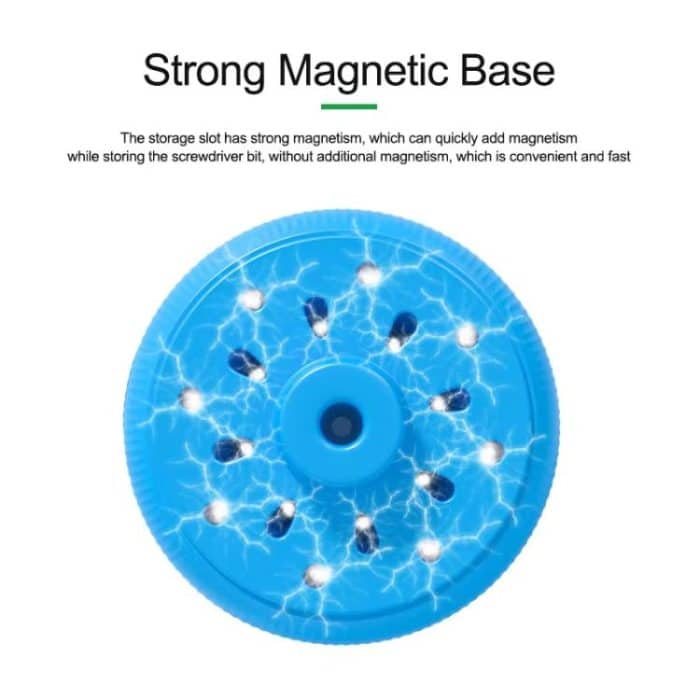 Magnetic Screwdriver Rotating Box 360-degree Rotation 17-slot Screwdriver Storage Box, RL-078 – Bild 4