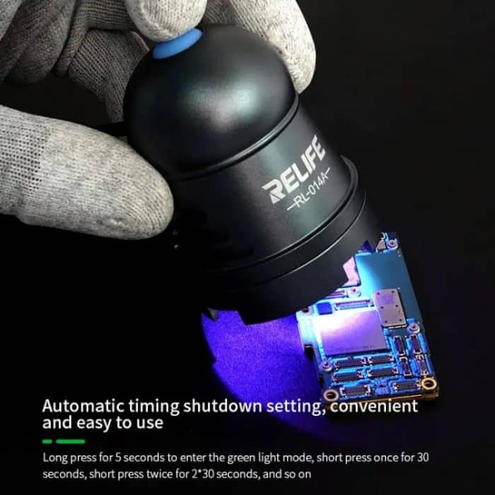 Mobile Phone Repair UV Glue Ultraviolet Curing Lamp Fluorescent Detection Green Oil Curing Light, RELIFE RL-014A – Bild 10