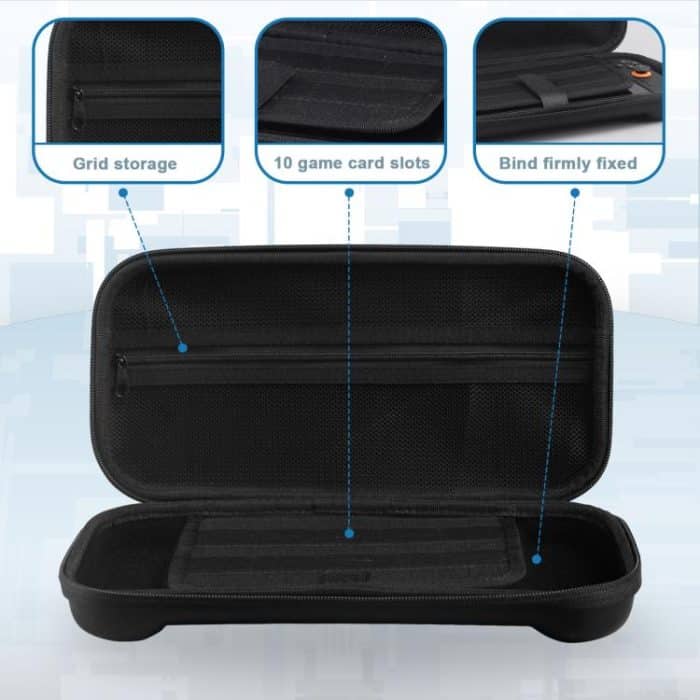 Für Nintendo Switch 2 EVA Hartschalen-Tragetasche Stoßfeste Anti-Crush-Schutzreisetasche – Bild 6