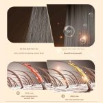 800-1200W High-Speed Hair Dryer with Blue Light Care Foldable & Portable for Travel, US Plug, EU Plug, UK Plug – Bild 7